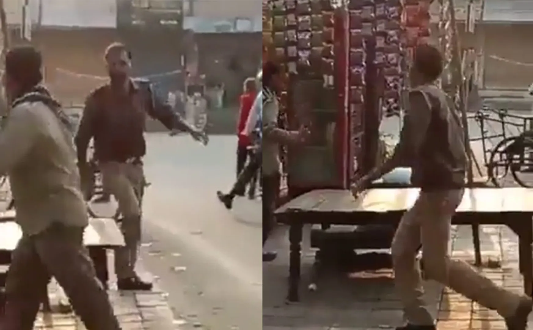 policeman  argument with public while under influence alcohol