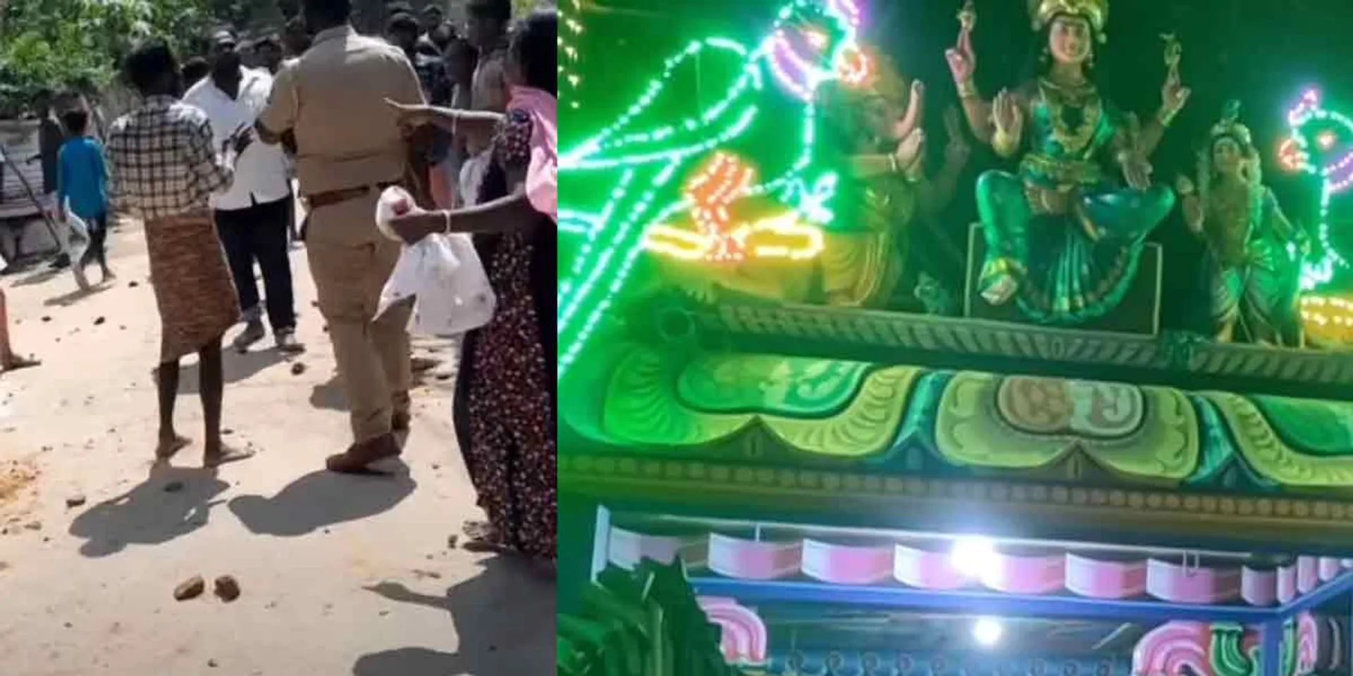  Vck-DMK personalities clash at temple festival - 4 arrested