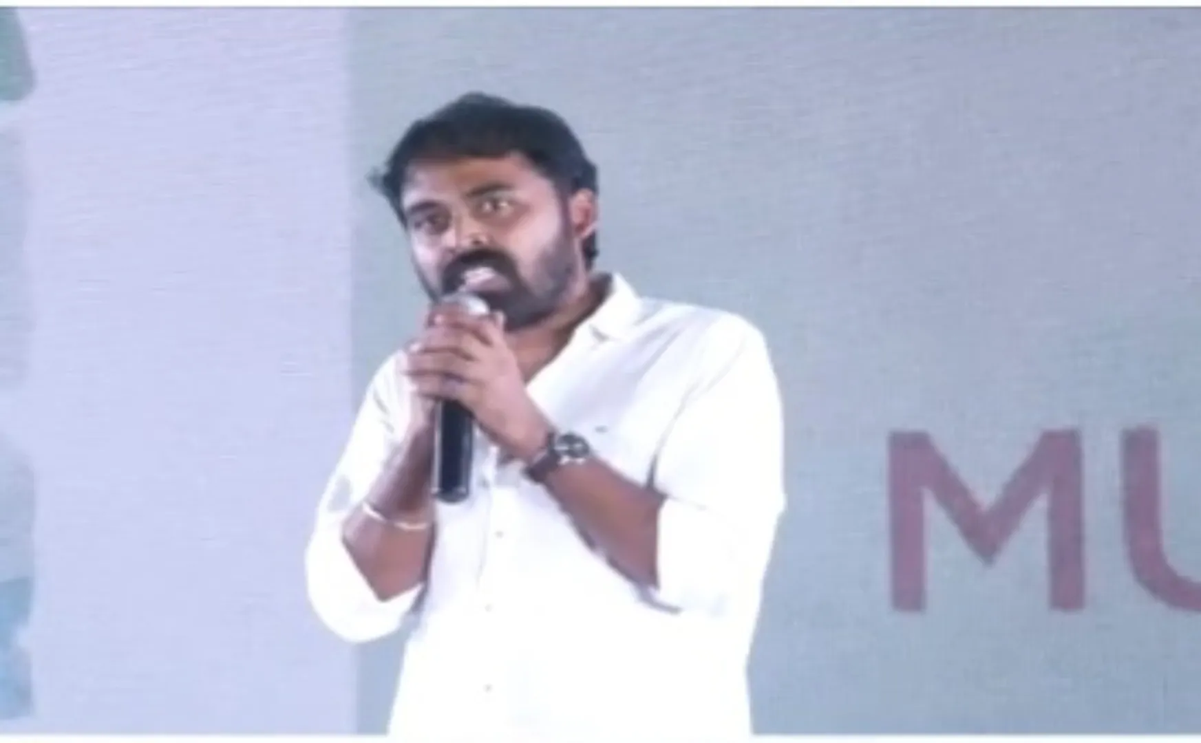 "We have to thank our father and mother a lot" - Director Karthik, dazzling on stage!