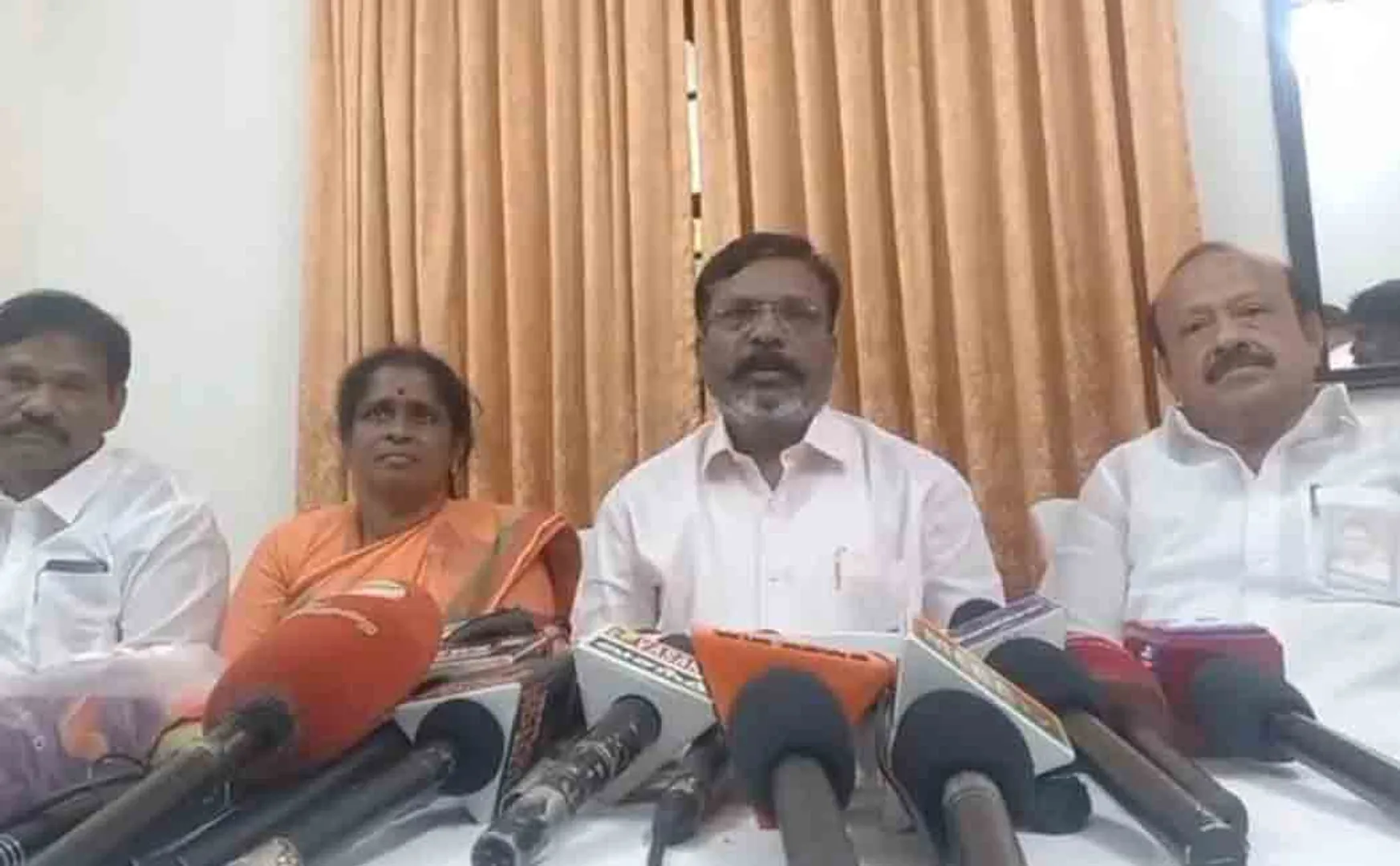Thol Thirumavalavan addressed press and comment on Governor RN Ravi 