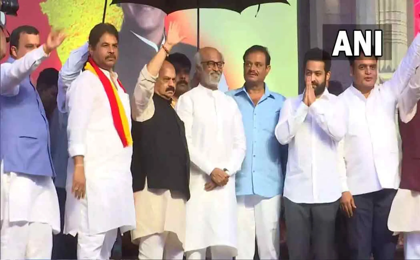 "All should live in harmony" Rajini's speech in Karnataka