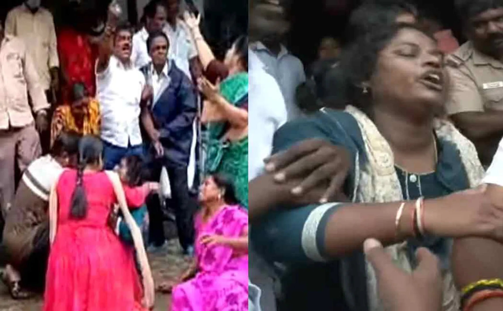 "Sir, take the child without mom and dad" screamed the parents of the dead girl