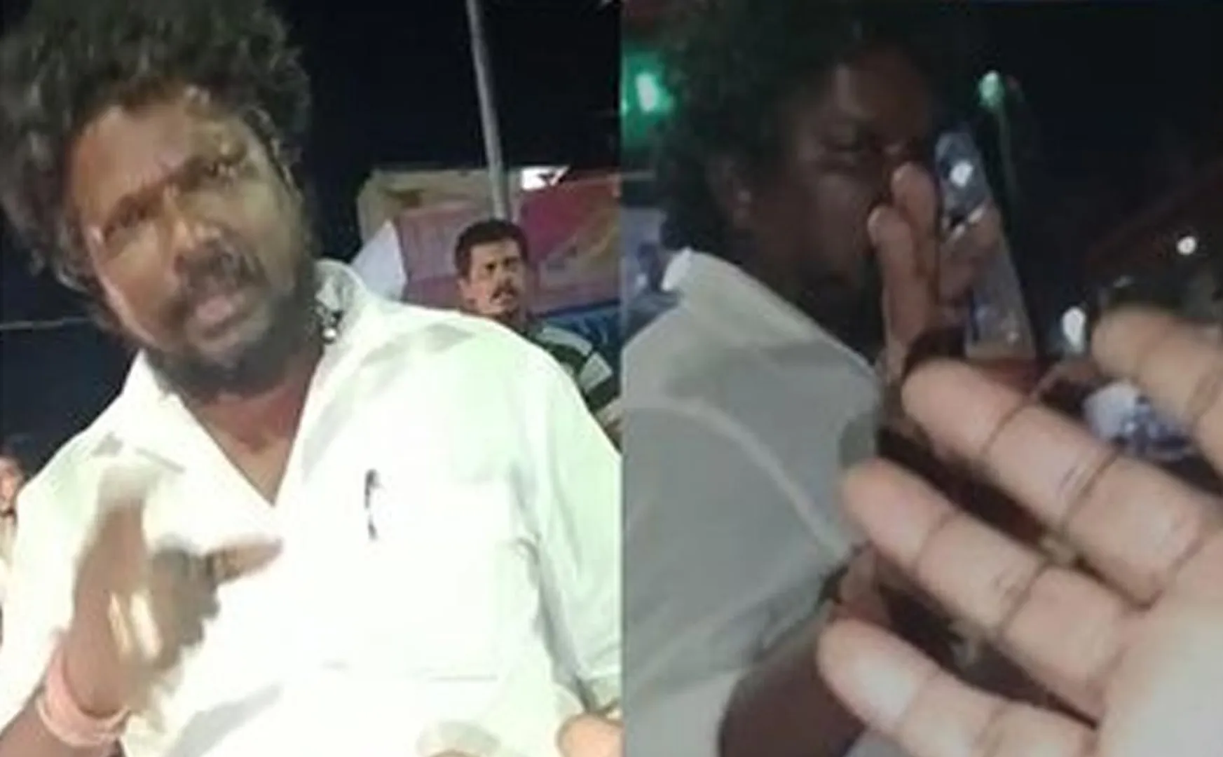 BJP member arrested barricading road intoxicated