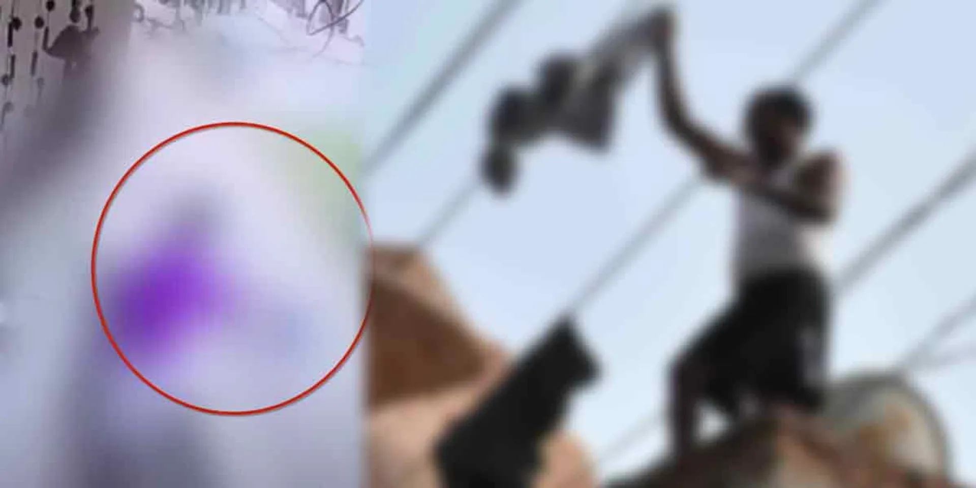  An old man died trying to pick up a handkerchief that fell on an electric wire