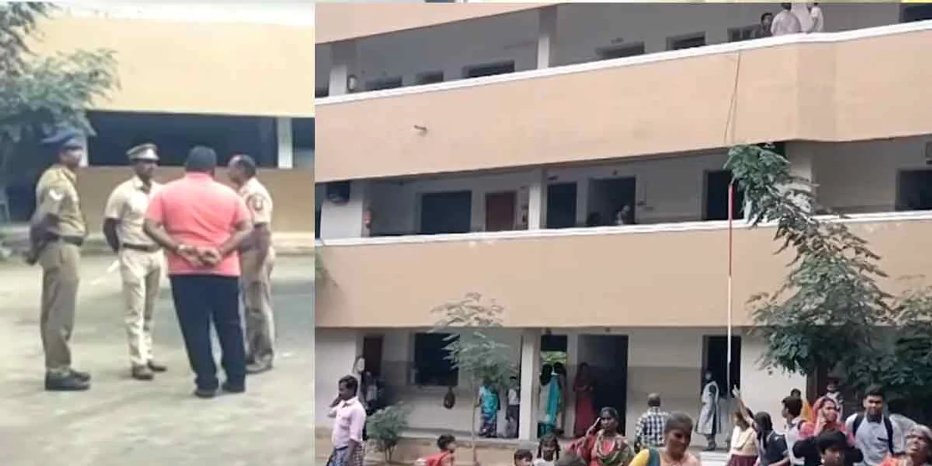  Student jumping from school floor-Police investigation