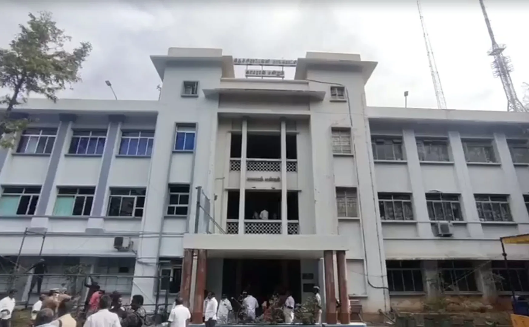 trichy Municipal Corporation has fined cows roaming on  road