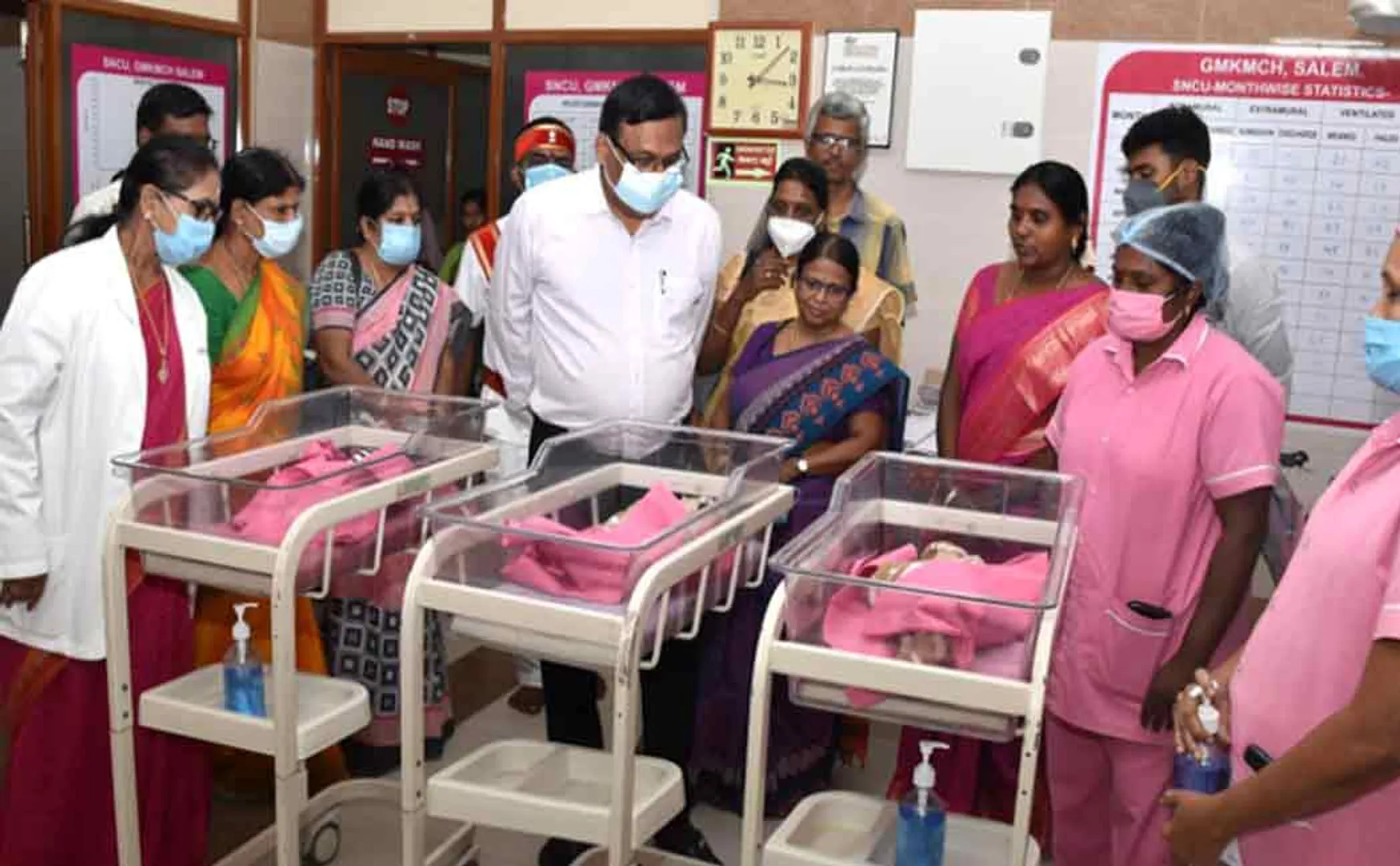 Three girls in one delivery; A decision made by parents due to poverty