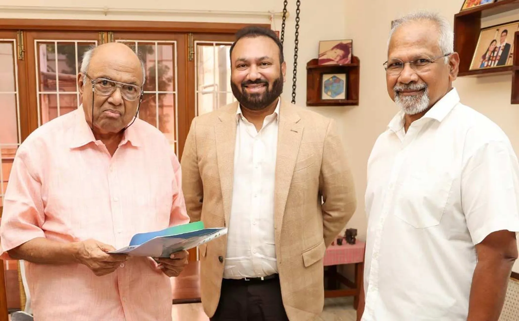 ponniyin selvan team donates 1cr for kalki foundation 