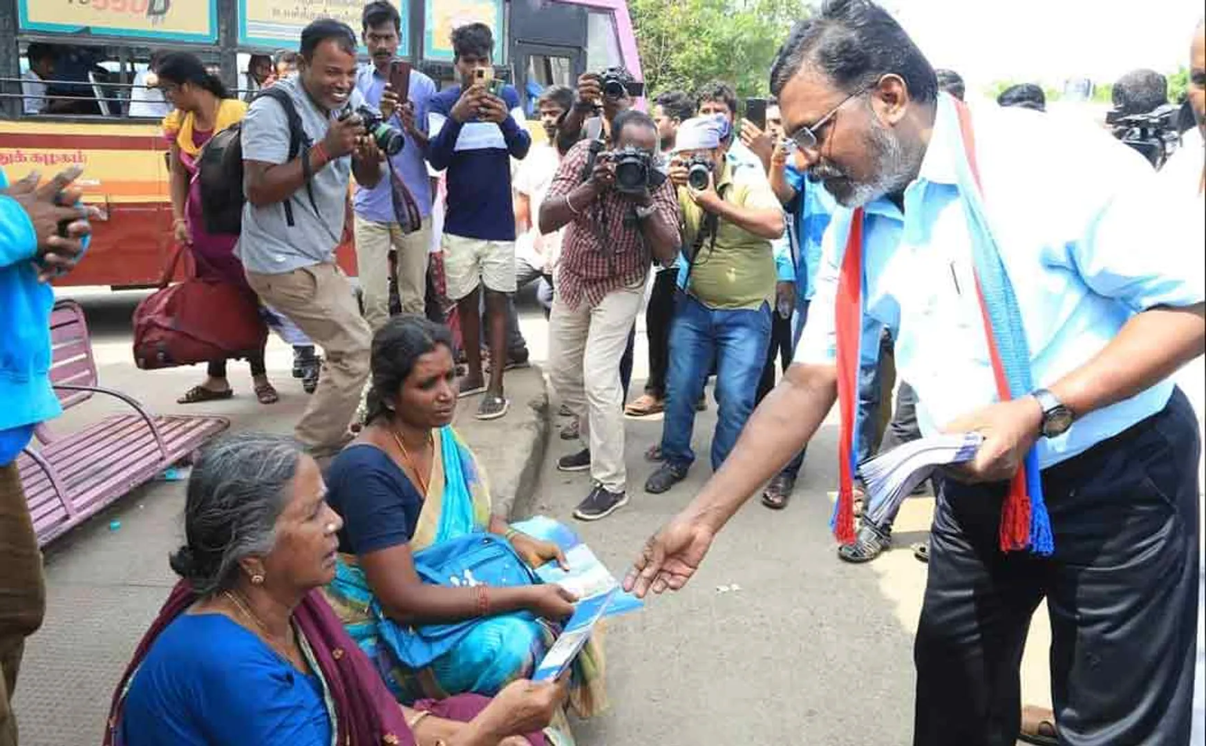 "I have never objected to the rallies of the BJP," said Thirumavalavan, the leader of the Vishik