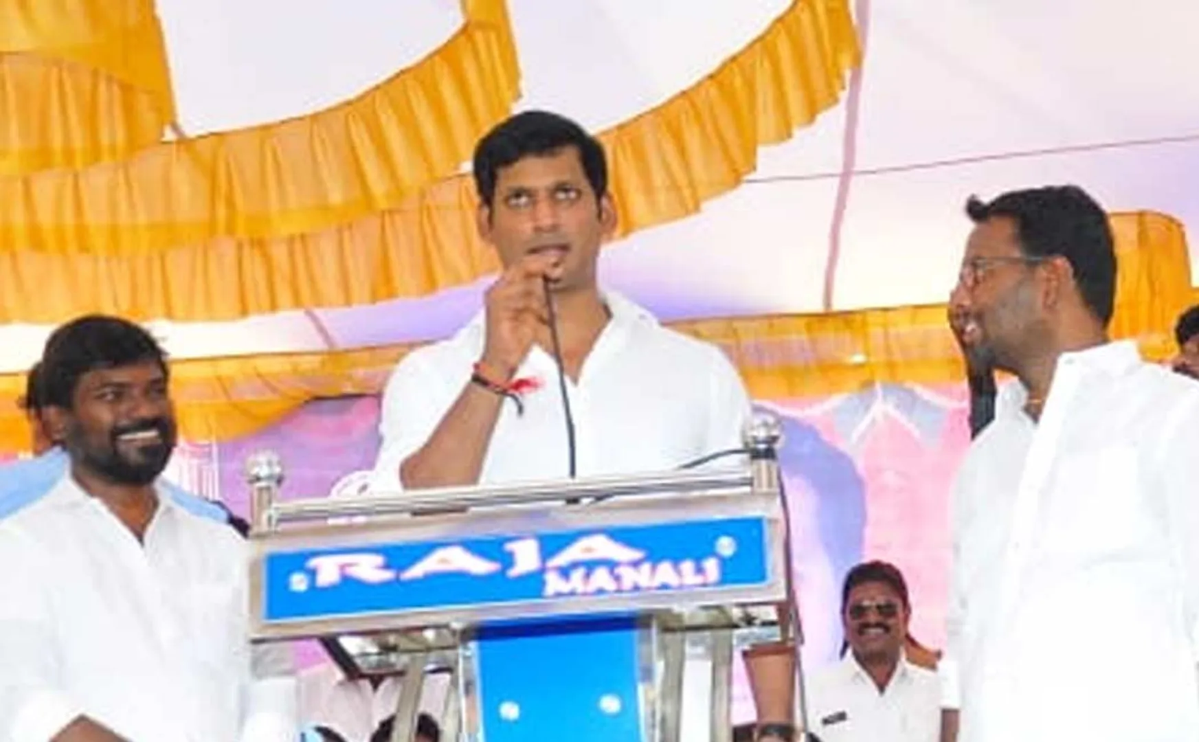 vishal explained about why he thanked pm modi 