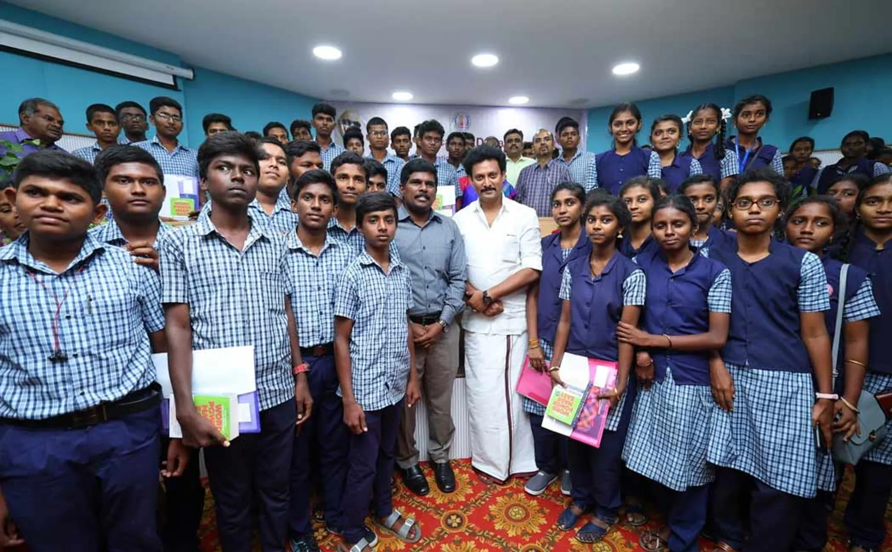 Government school students going Dubai for educational tour