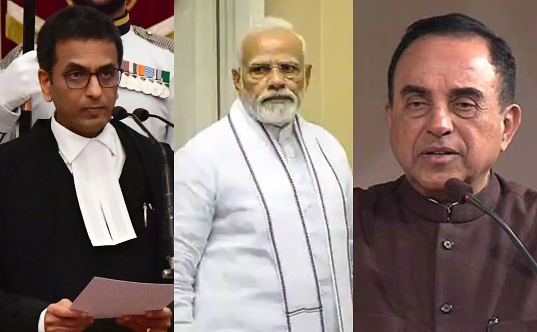 chief justice dy chandrachud oath ceremony controversy