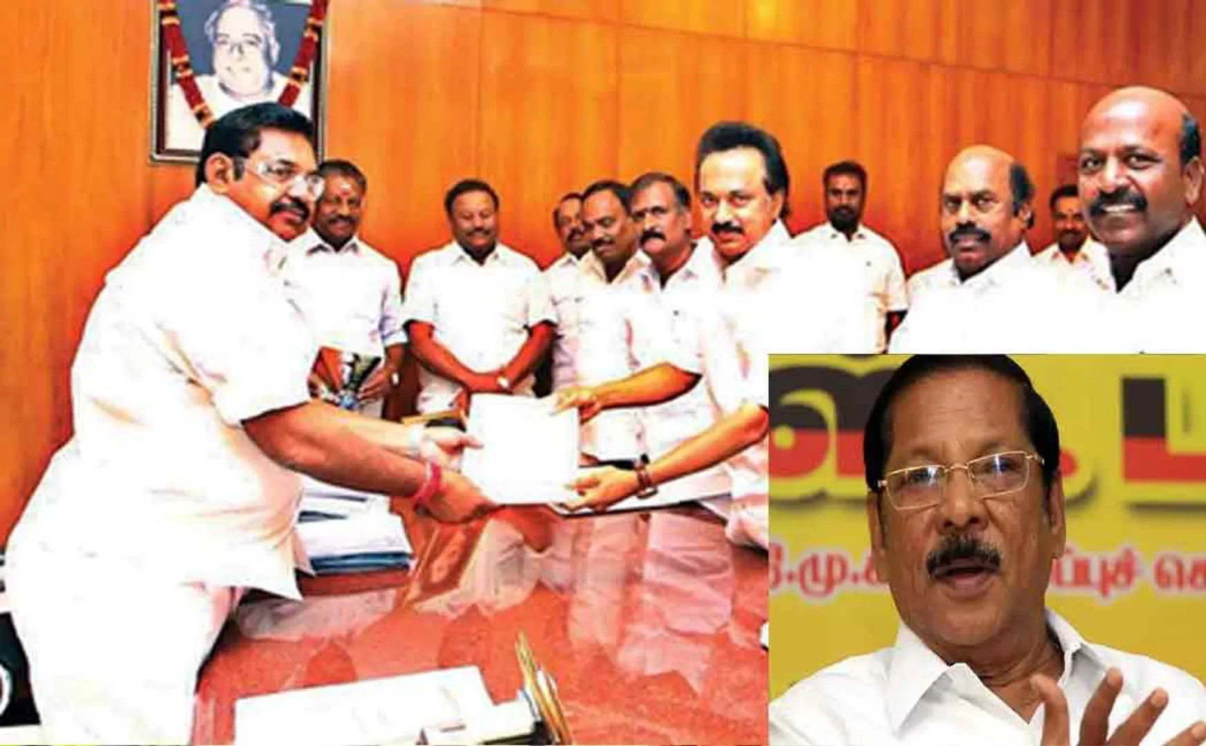 "Edappadi Palaniswami may come to DMK in 2 months" R.S. Bharti