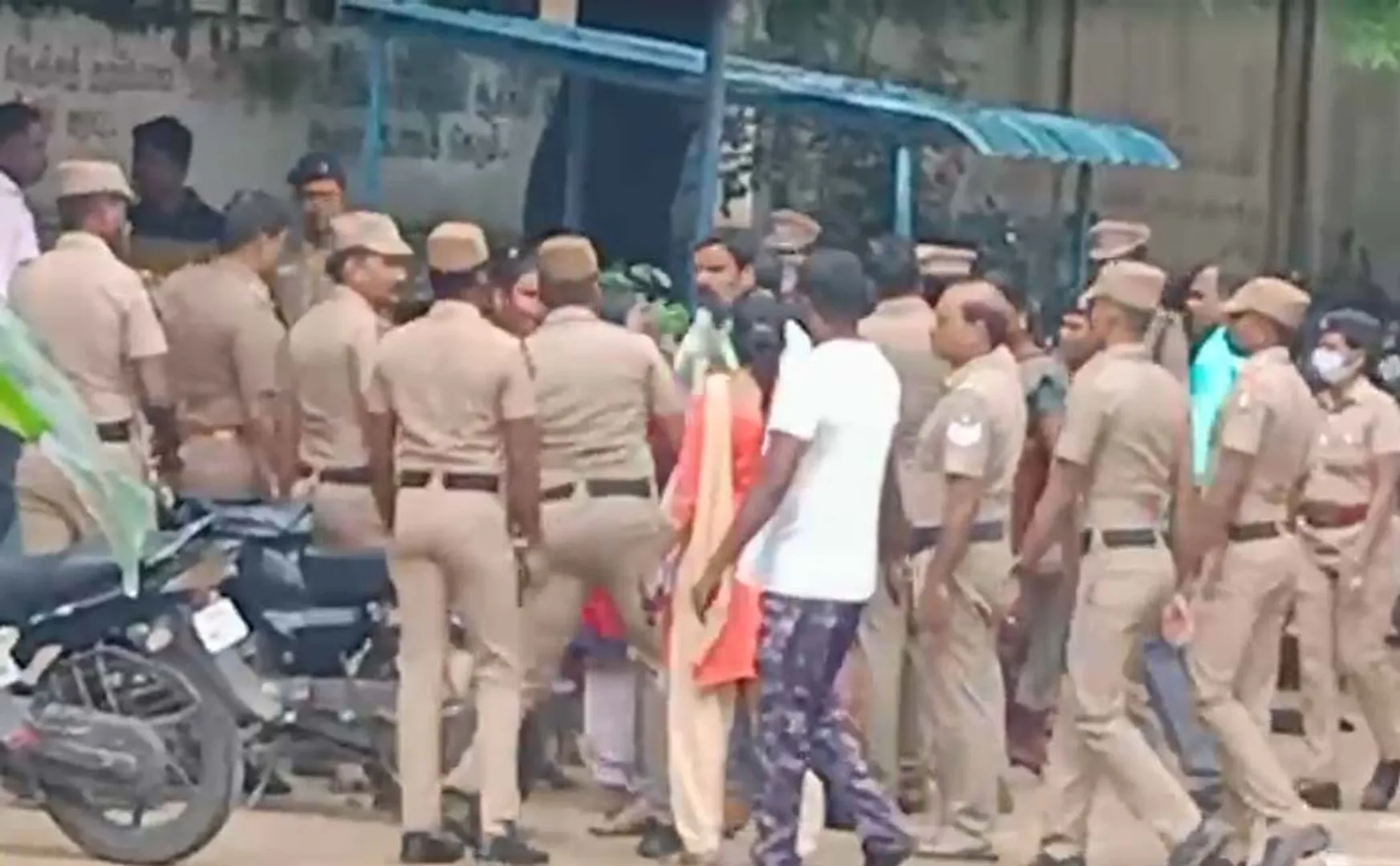 Interrogation with heavy security transgenders ran riot police station