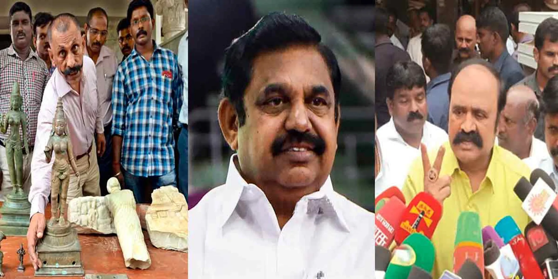 "Palaniswami in idol smuggling? Who are those two ministers?” - Praise