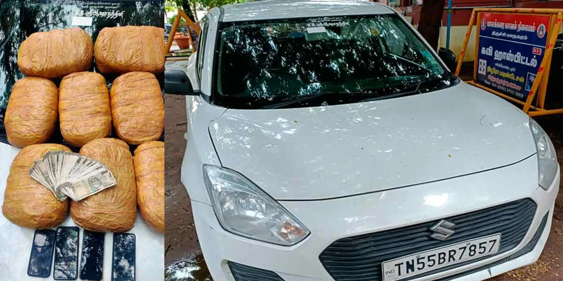 Police interrogating 6 youths caught with ganja-car