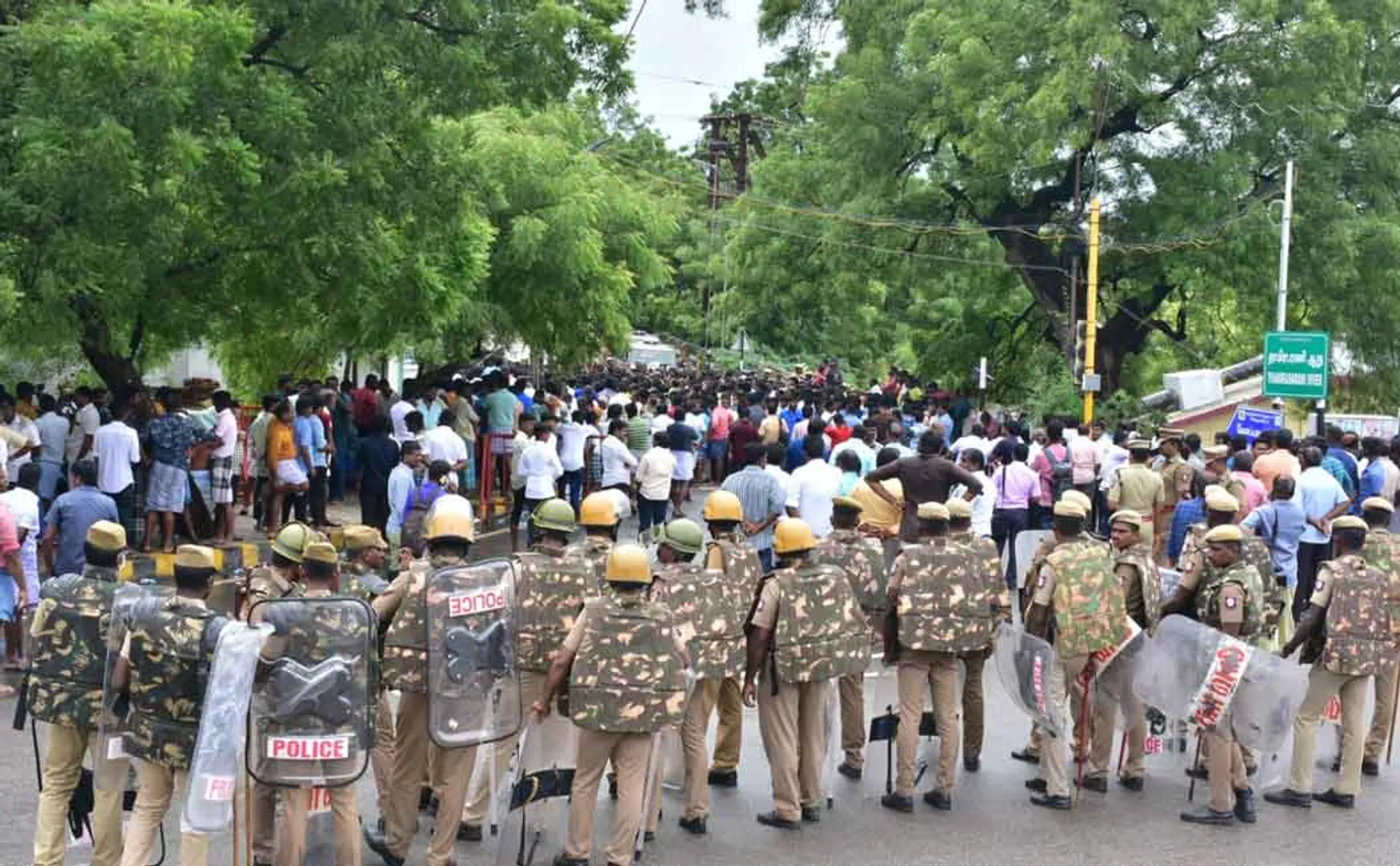 Nellai seevalaperi issue one passed away 13 arrested 