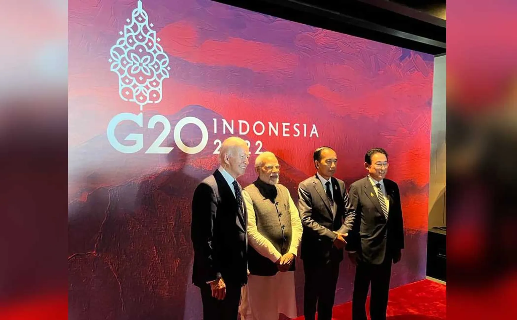 World leaders meeting with Prime Minister Narendra Modi in Indonesia!