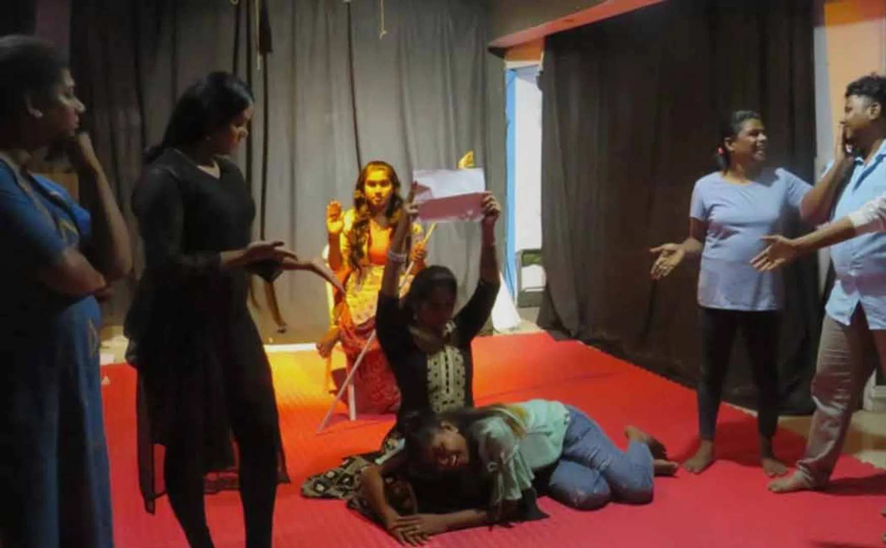 Transgender people drama in chennai  