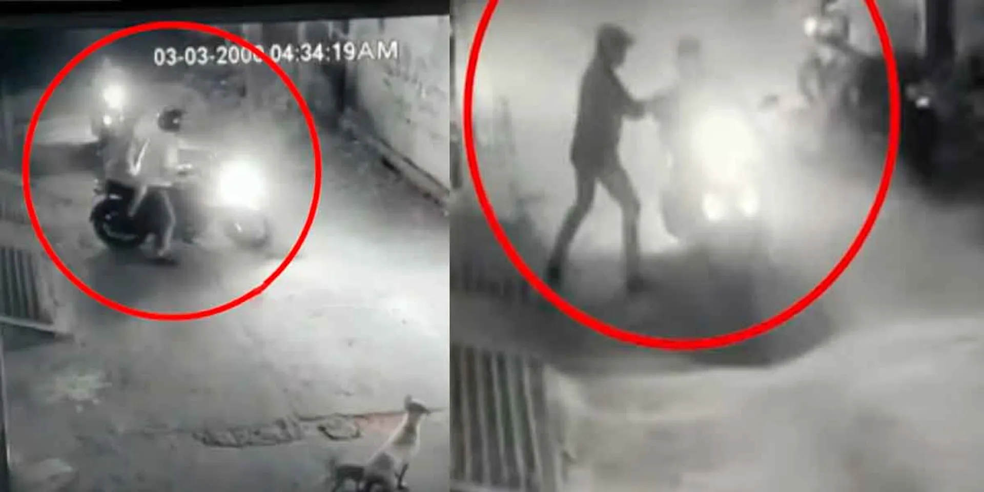  Forced theft of jewelry-Police investigation with CCTV footage