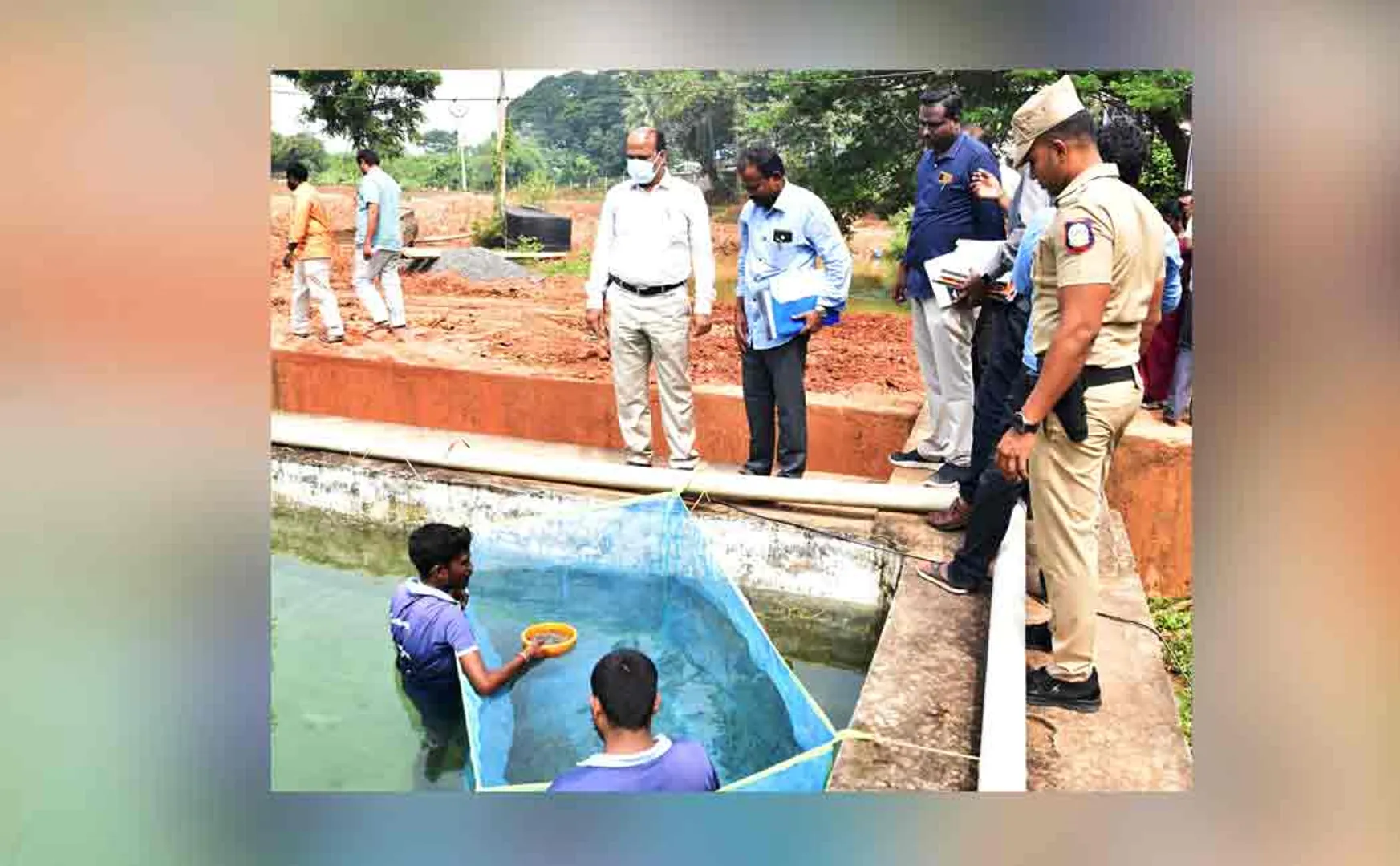 Cuddalore District Collector inspection to improve beach tourism!