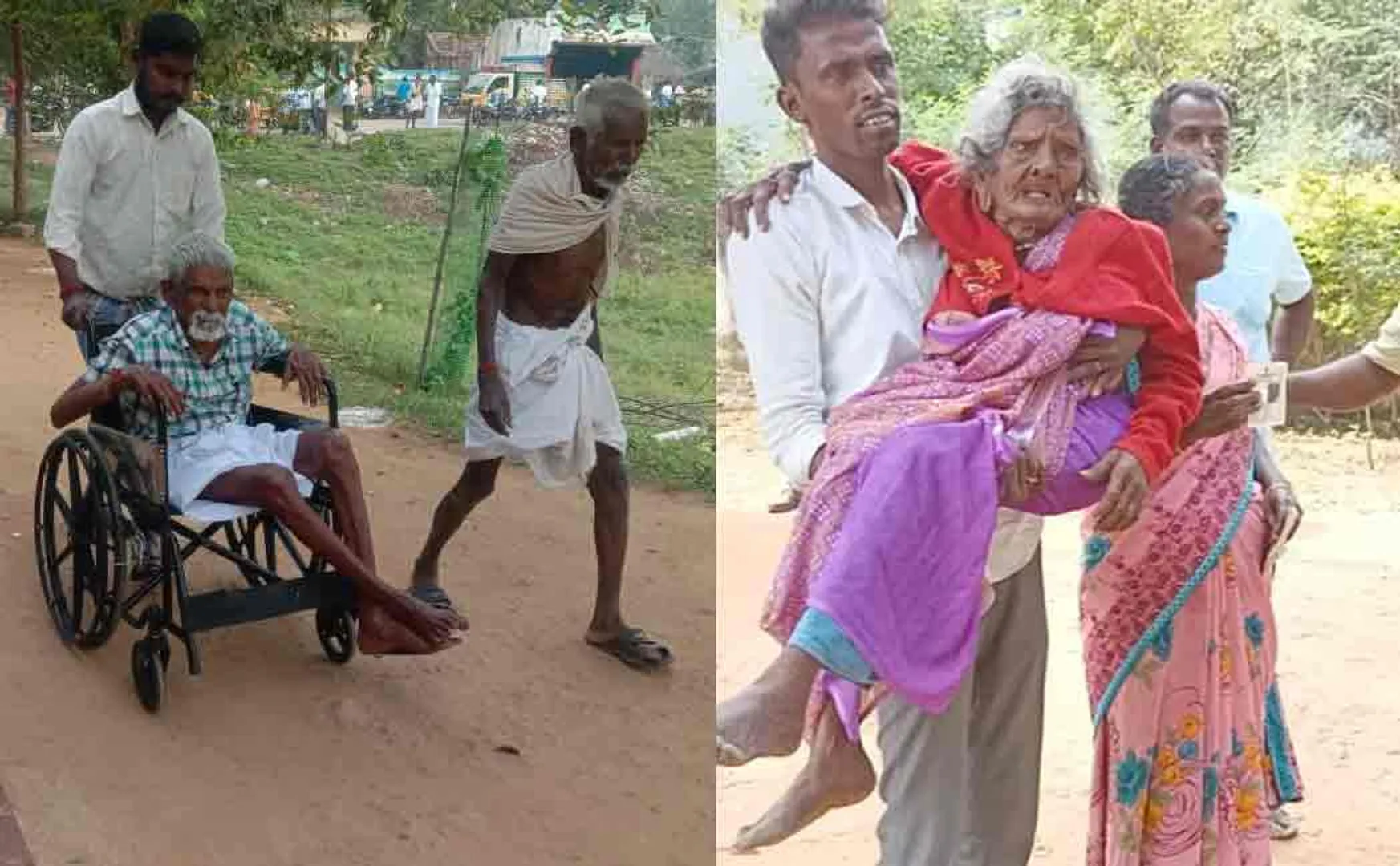 Irrigation election surpasses local government election.. 104-year-old woman who voted!
