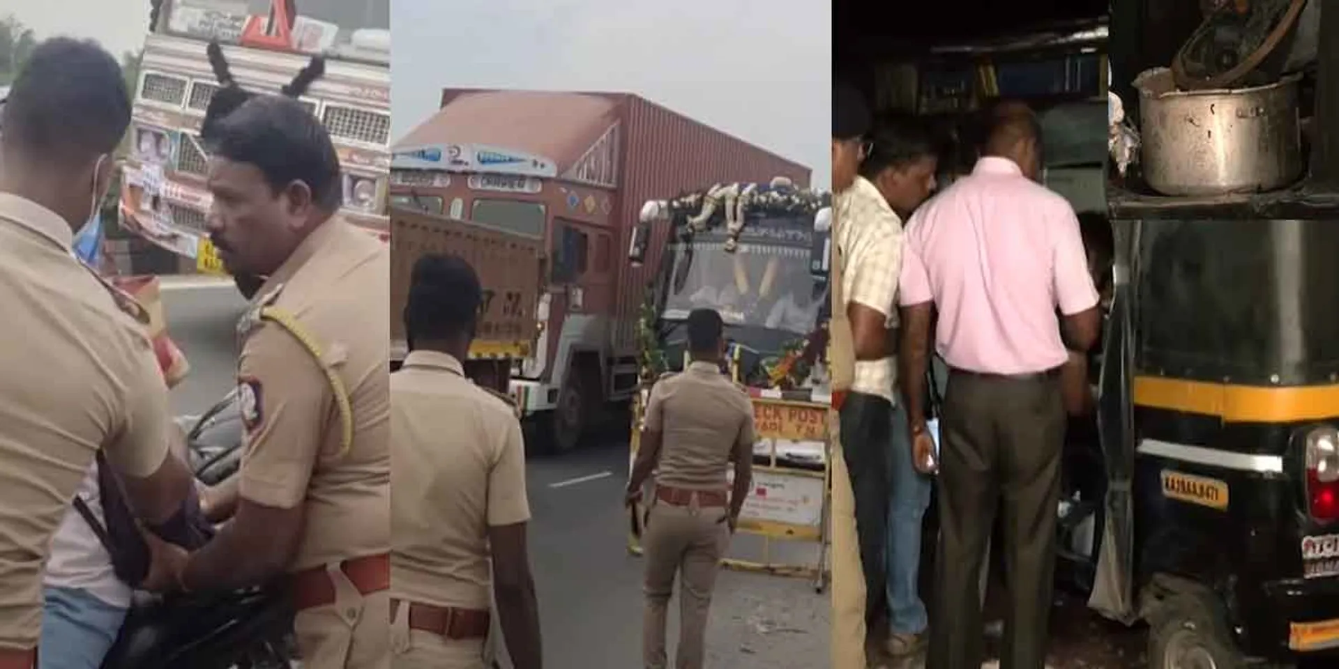  auto incident...'-Vehicle inspection intensified at Tamil Karnataka border