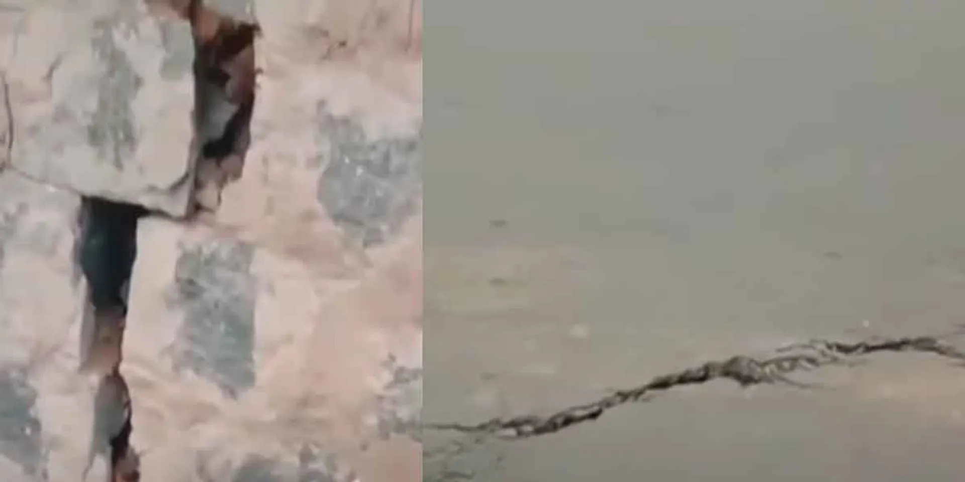 Sudden cracks in the houses-Kokudal people in fear