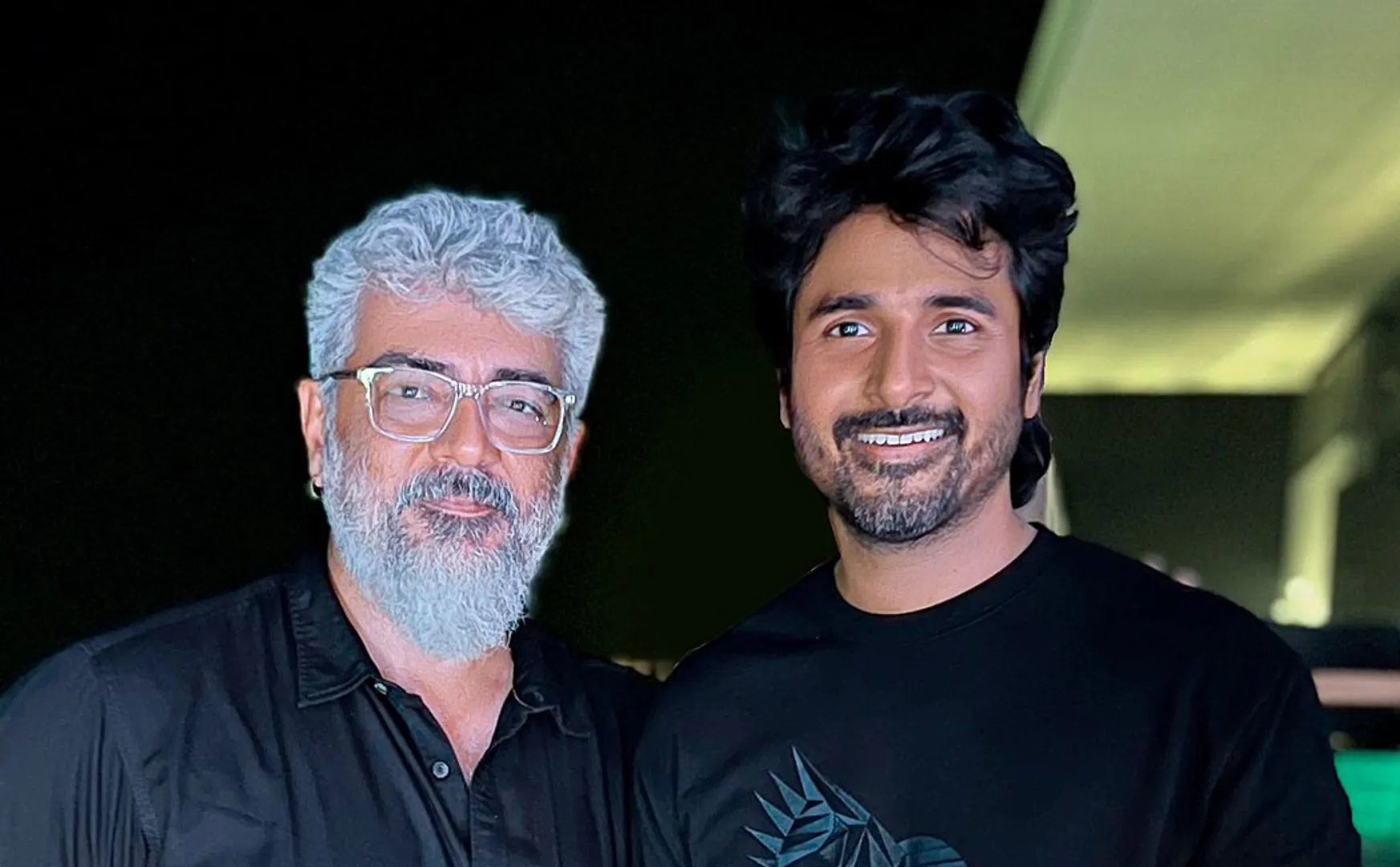 ajith sivakarthikeyan photos goes viral on internet 