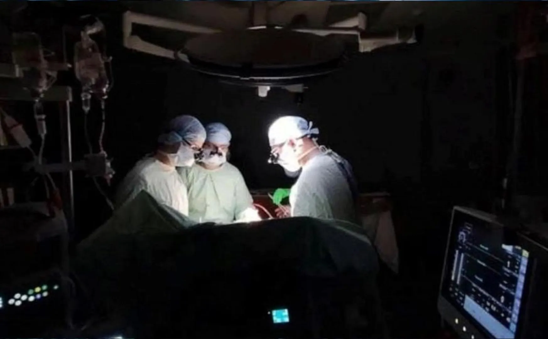 Power cut during heart surgery on child; Life saved by battery light