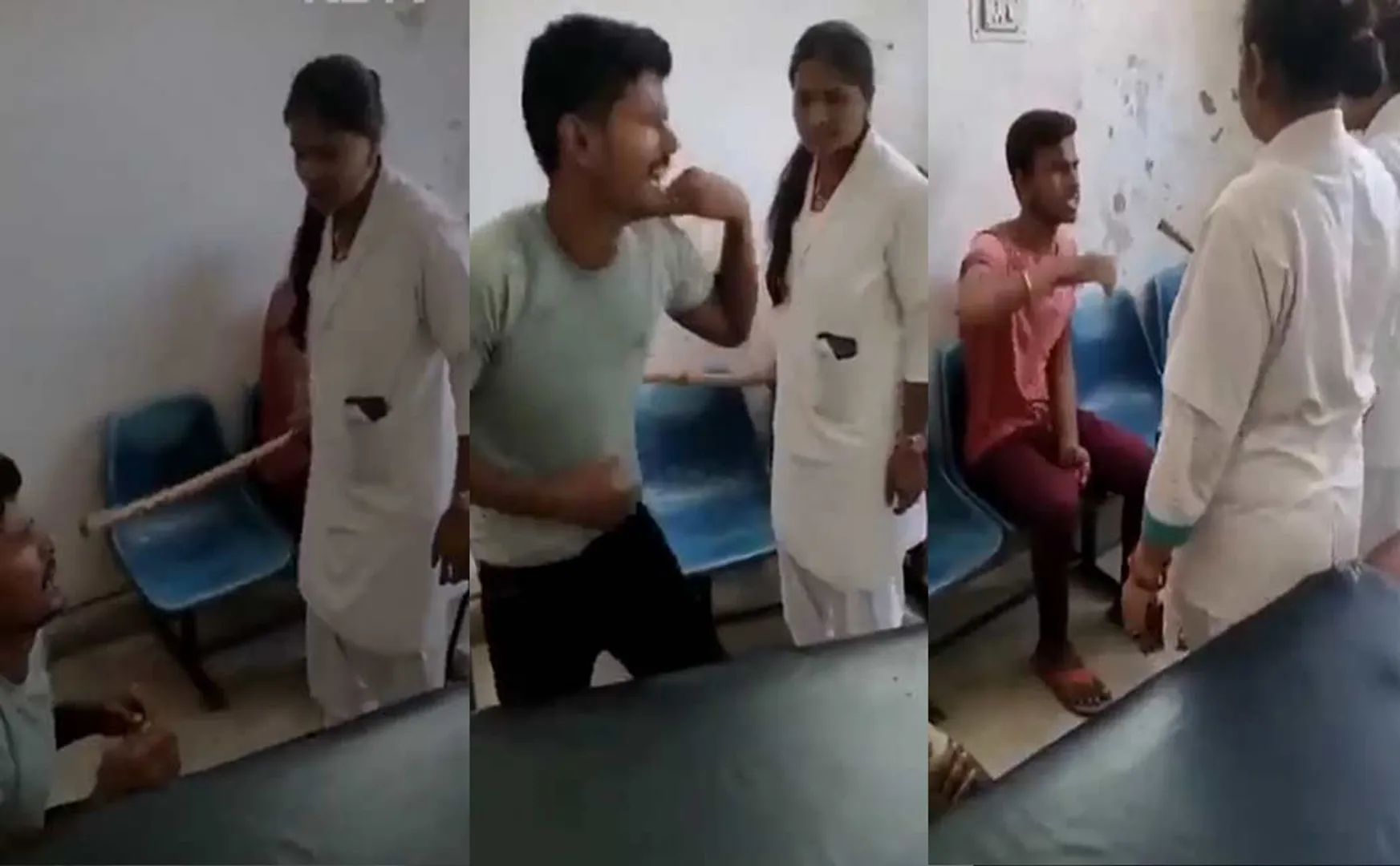 "Would you take the women of your house like this?" The nurse slapped the youths who took pictures wrongly in the hospital