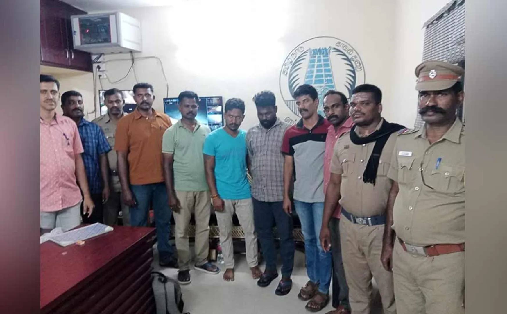 Tamil Nadu police arrested the robbers in Kerala