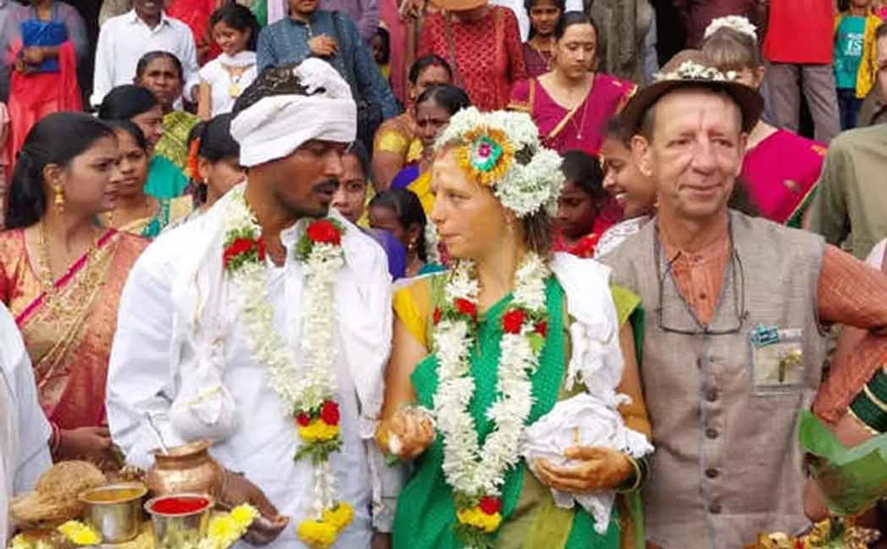 Love with Auto Driver; A Belgian woman who became an Indian daughter-in-law