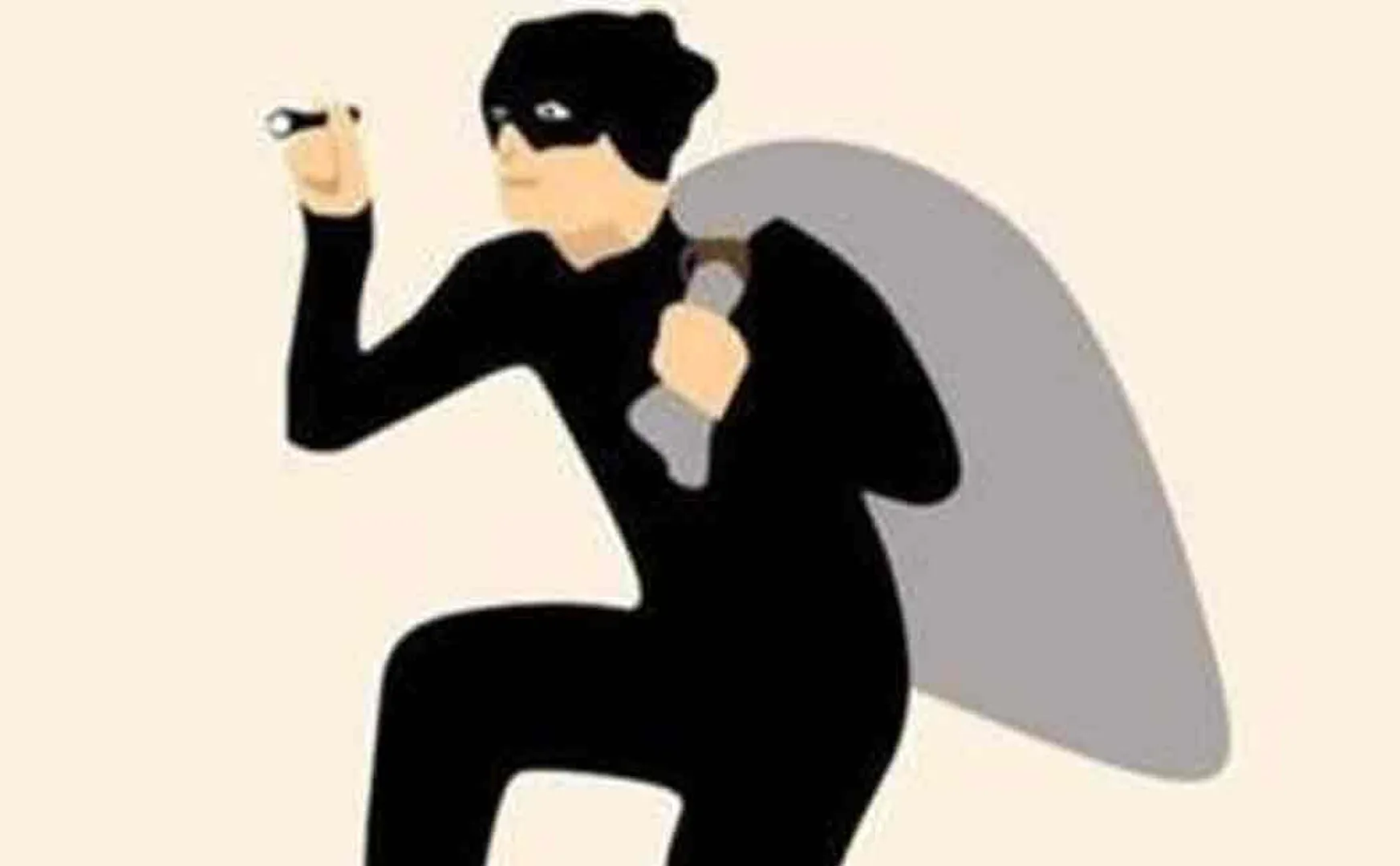 The people who chased them are the robbers who ran away!