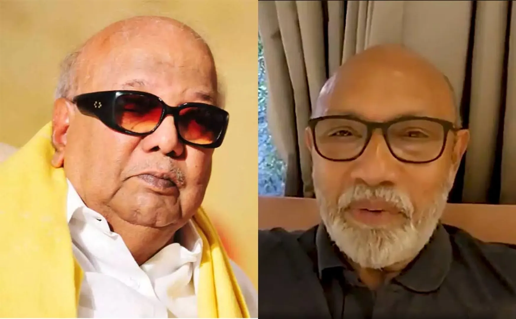sathyaraj shared how ex cm kalaignar react to Onbadhu Roobai Nottu movie
