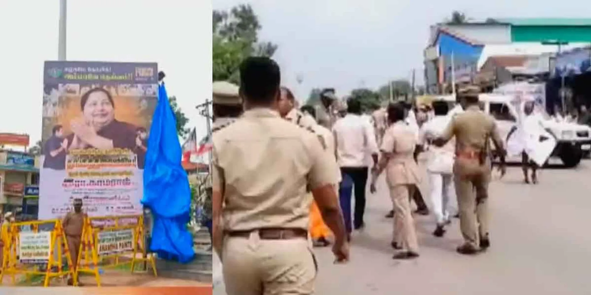  Banner problem; OPS supporters clash with police