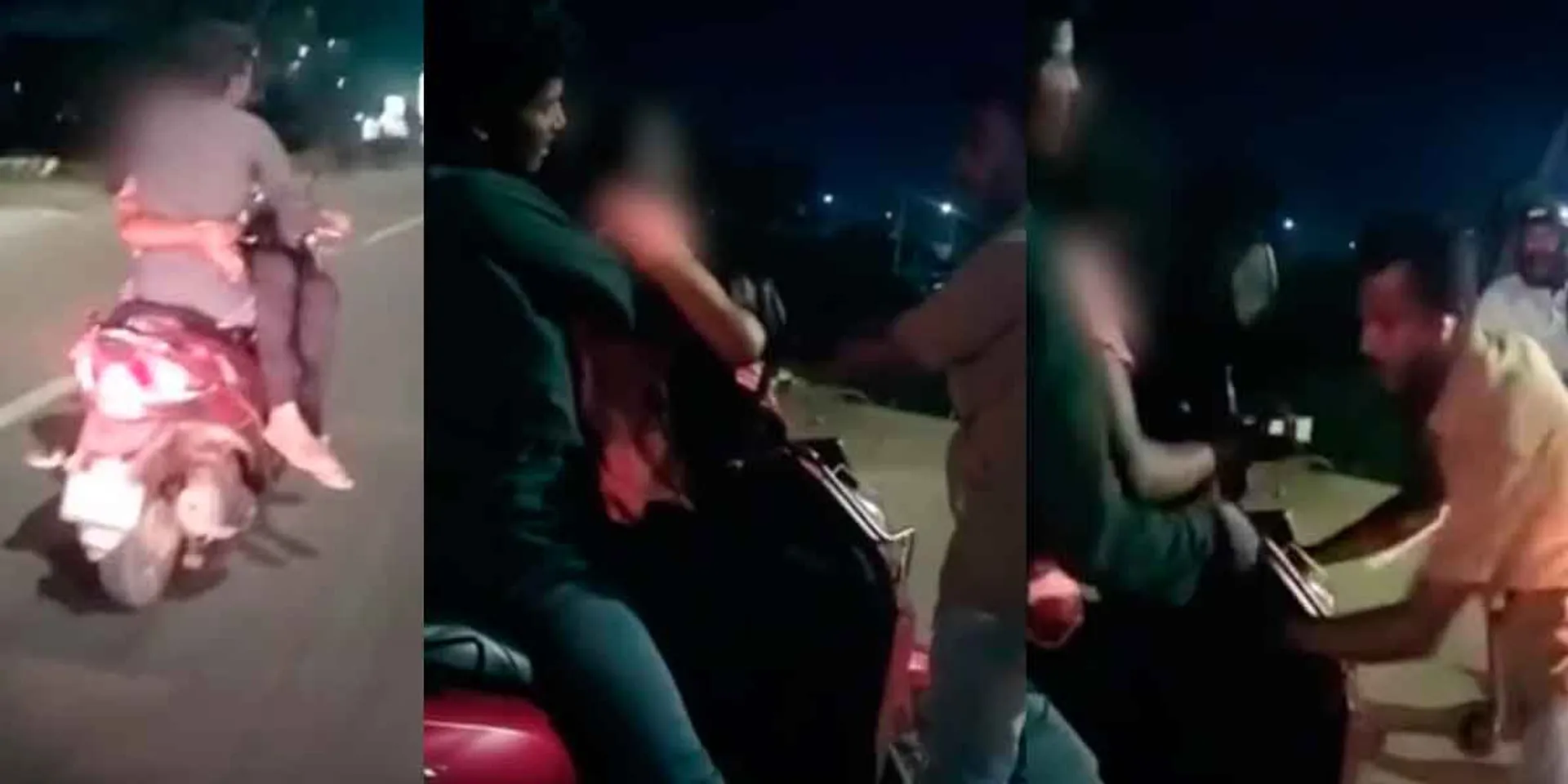Addiction even on a perilous journey-viral video 