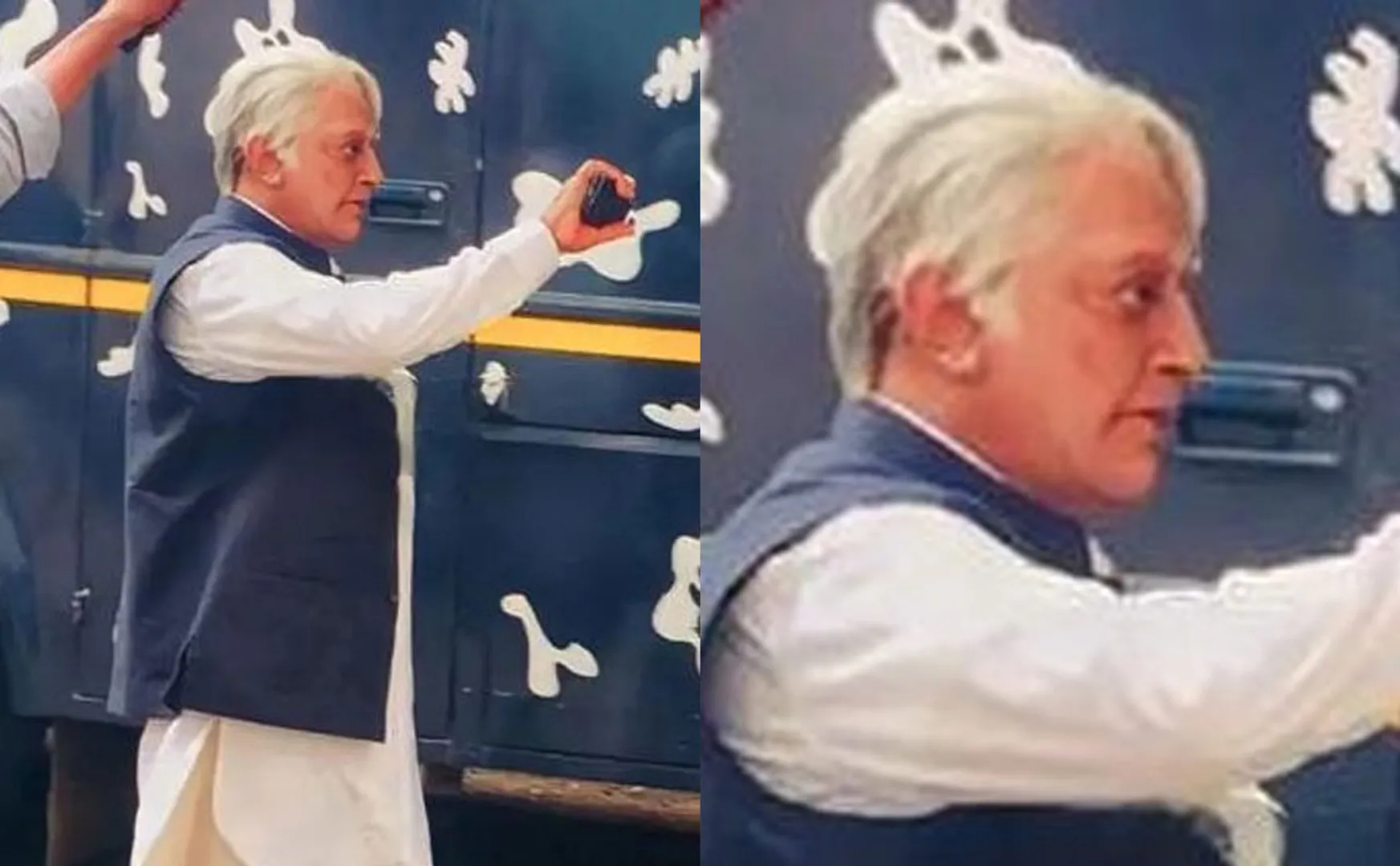 indian 2 kamalhassan shooting spot image goes viral 