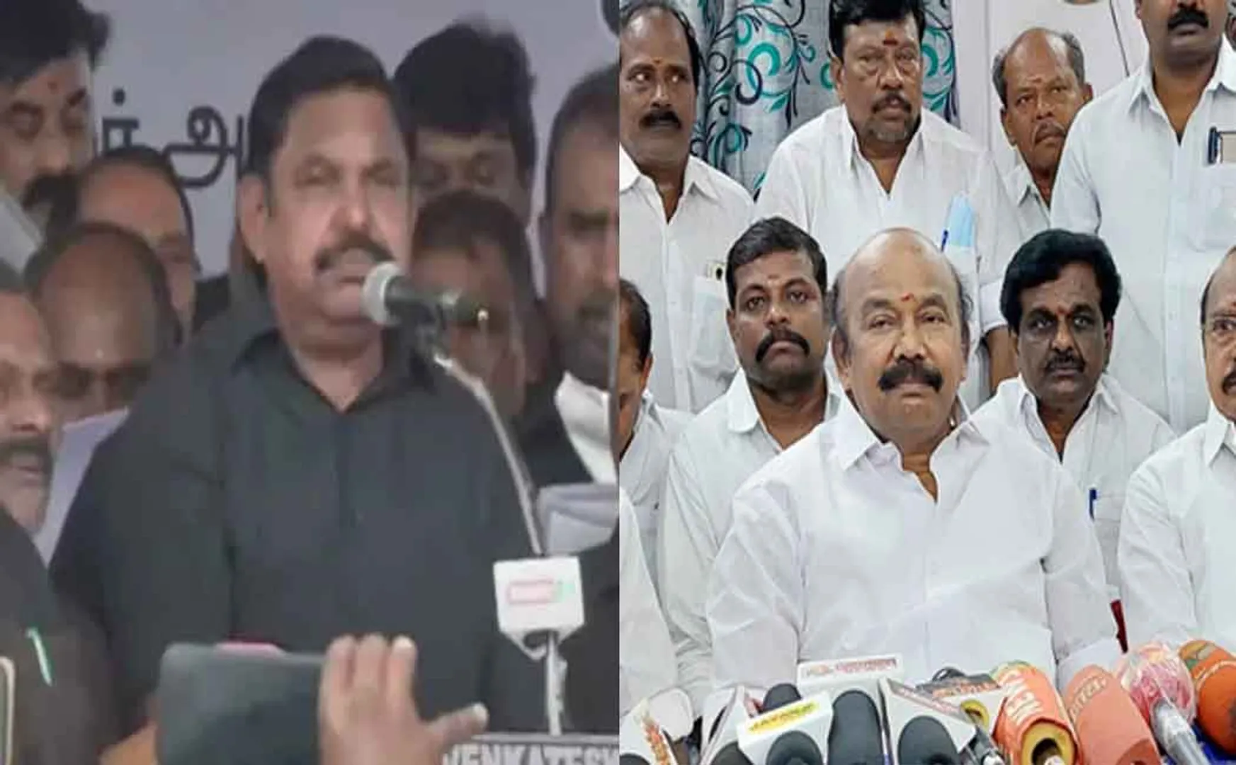 "This is why EPS said that mother passed away today," explained former minister Rajan Chellappa