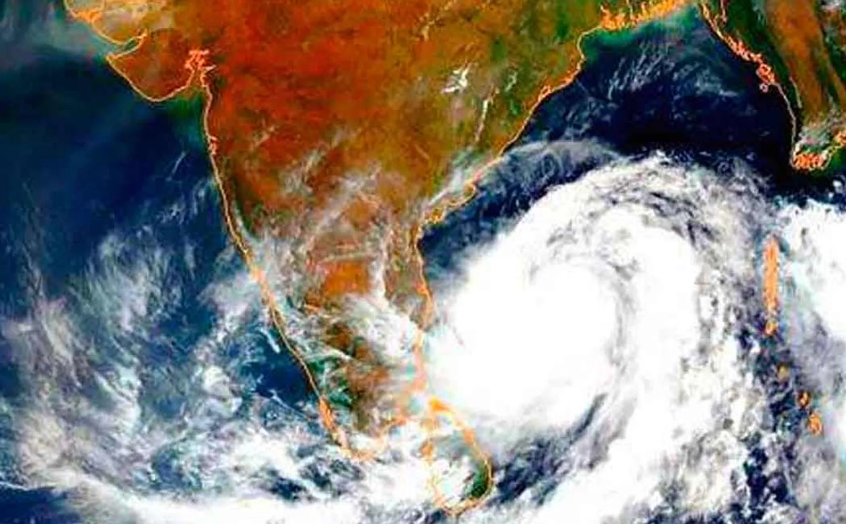 storm is forming in the Bay of Bengal today