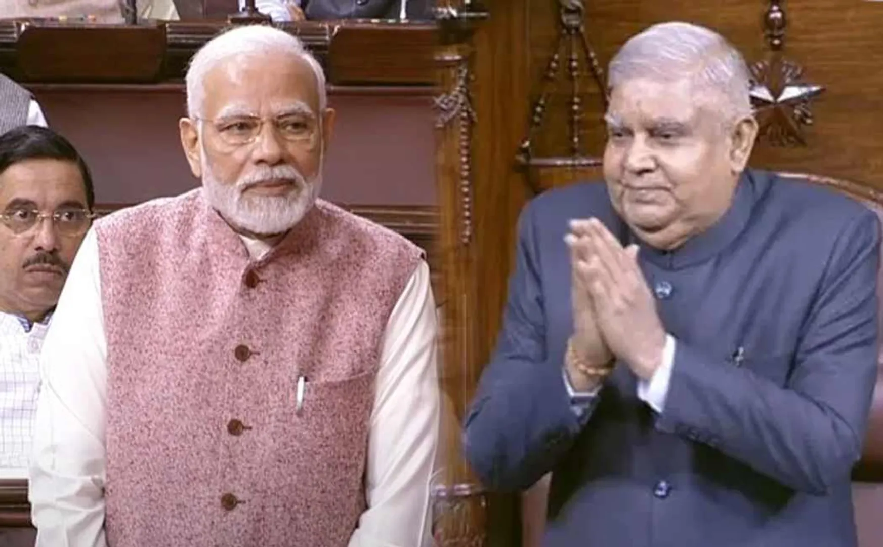 pm modi addressed Vice President during parliamentary session