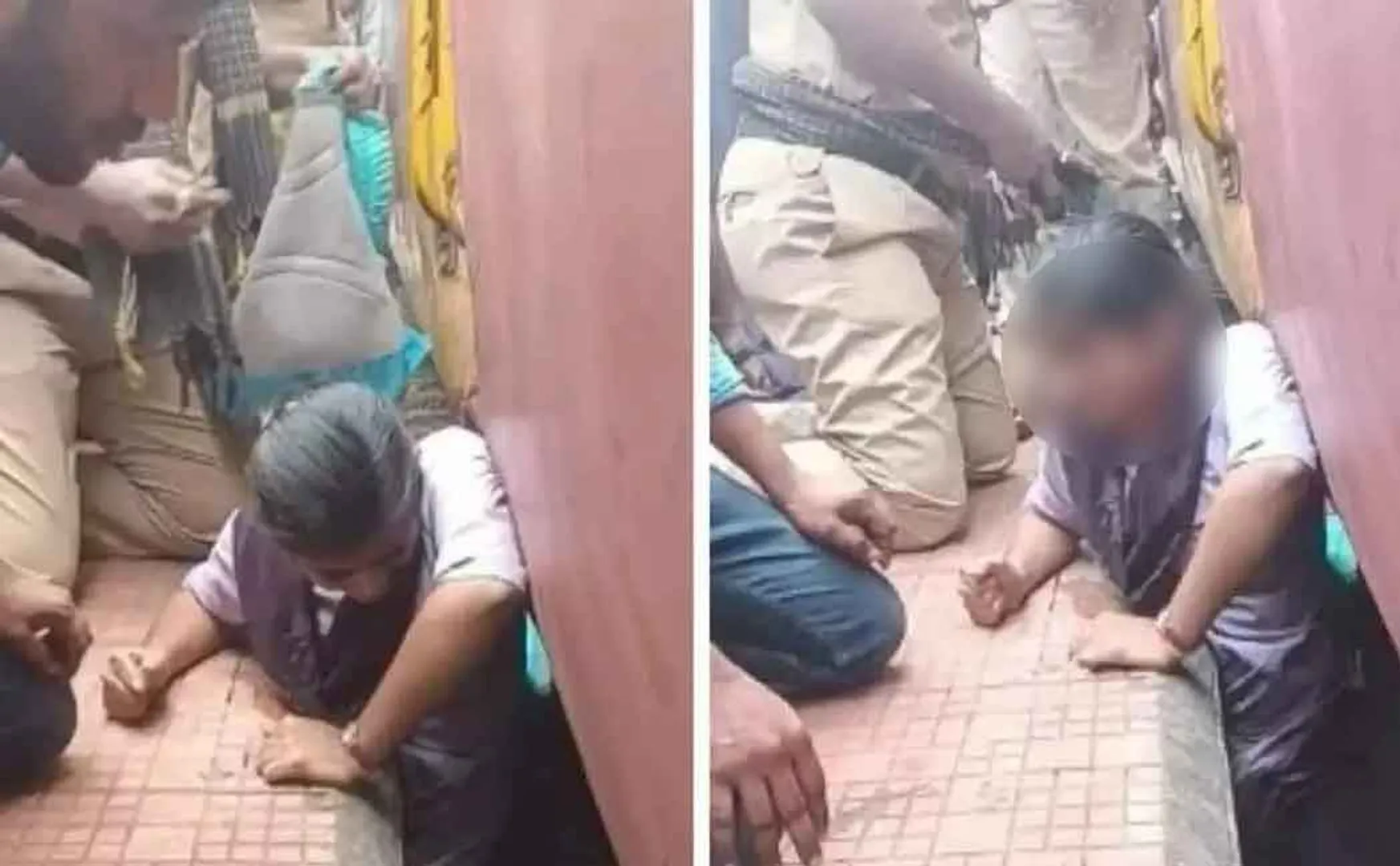 Student trapped between train and platform; Disastrous on deboard