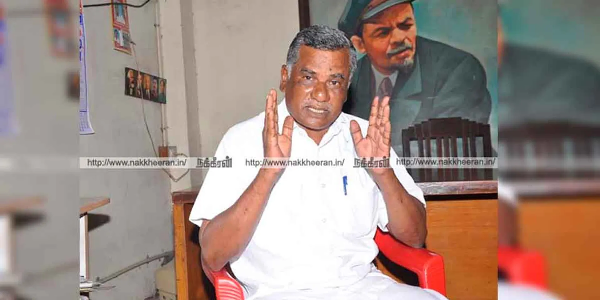 Do not this Governor;Dec. We will besiege the Governor's House on 29th - Mutharasan informs