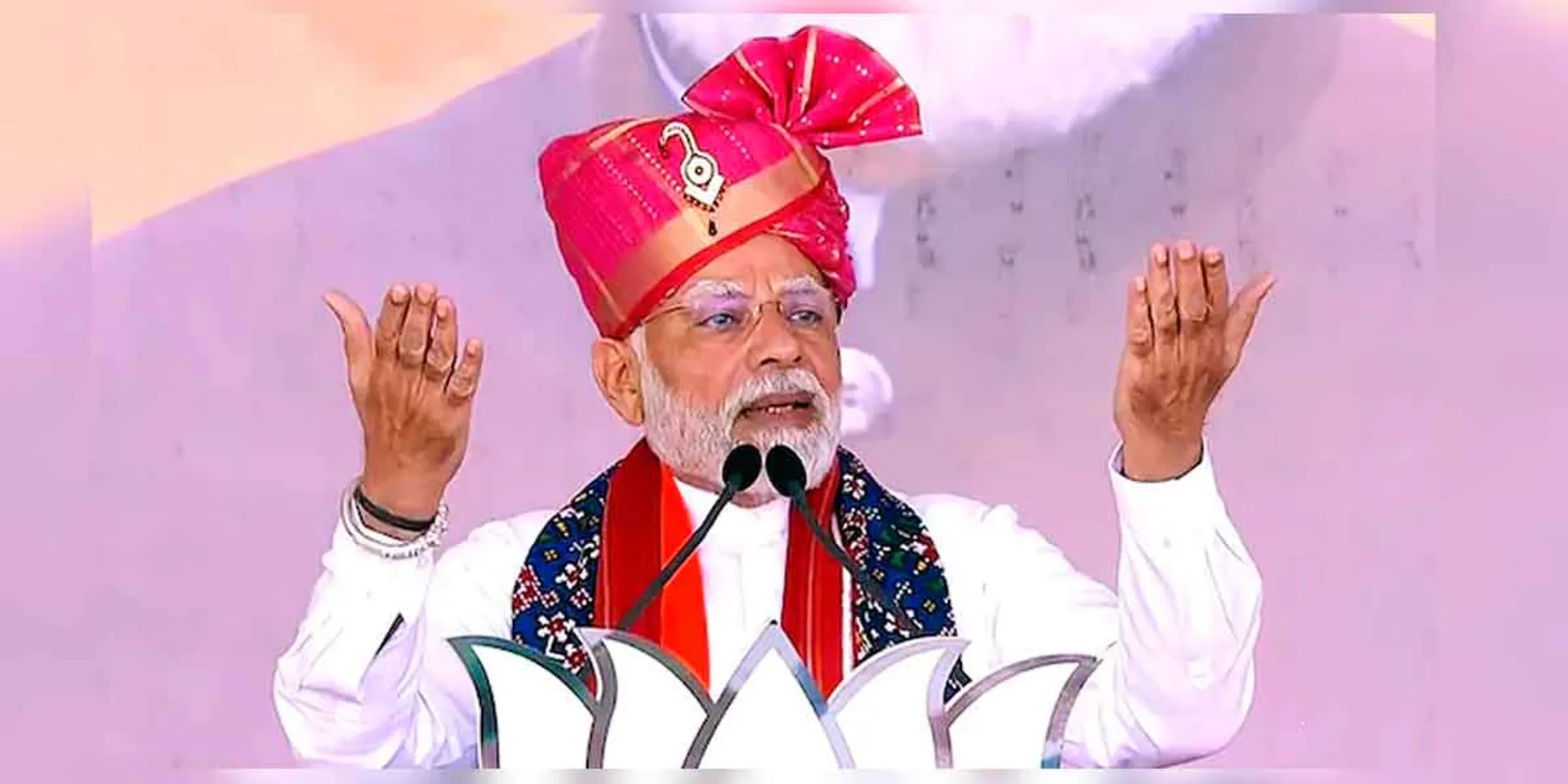 Gujarat again in BJP's grip; Modi's speech this evening