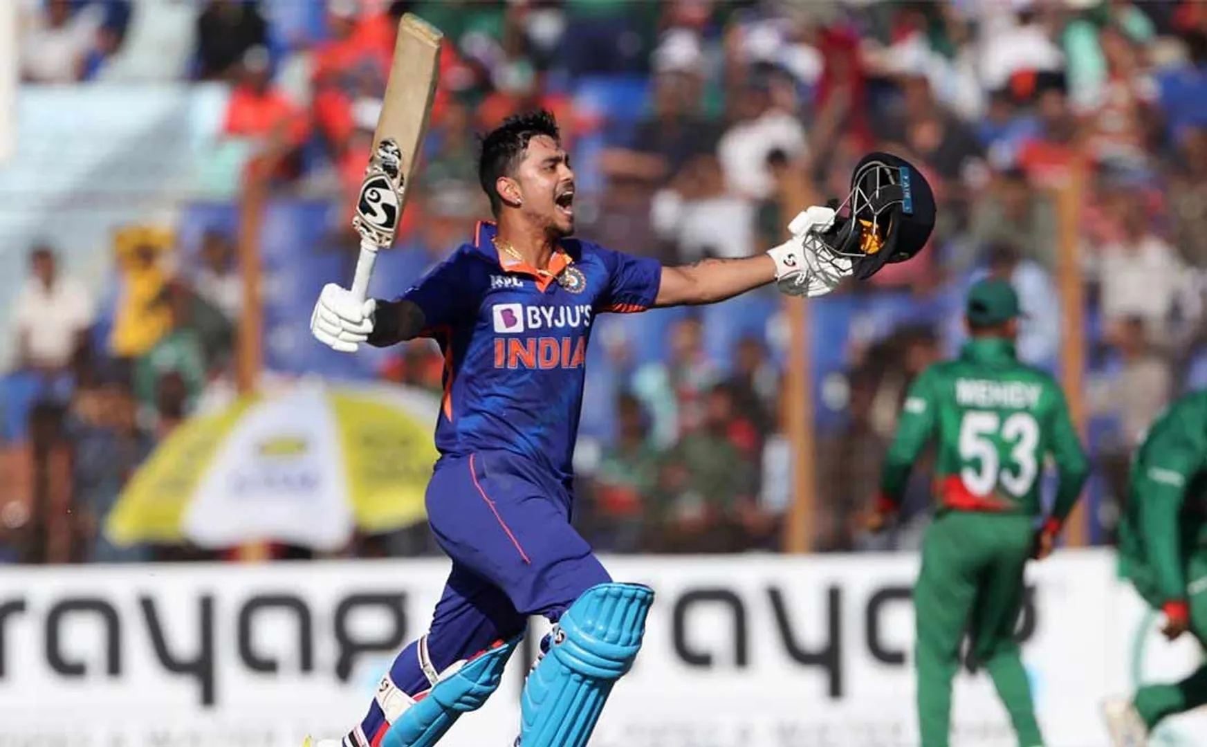 Ishan Kishan achieved triple feat with double century