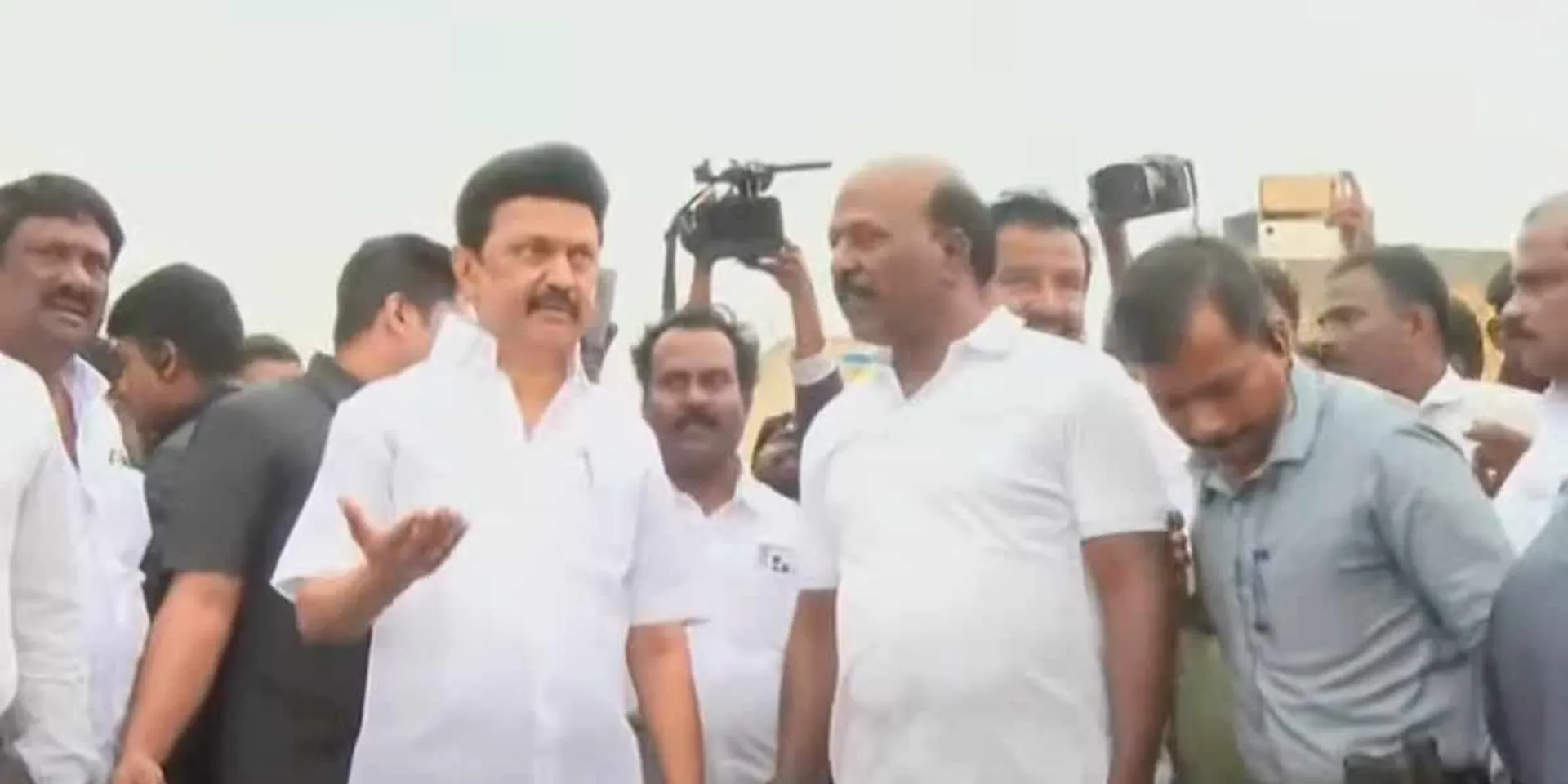  Chief Minister inspects storm-hit areas