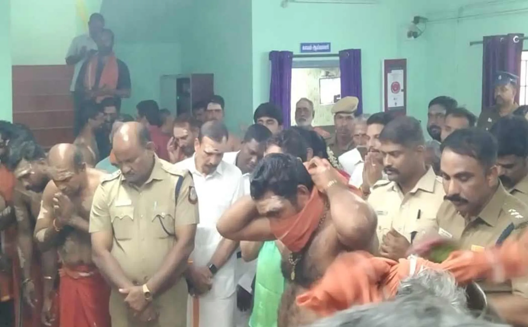kumari police celebrated traditional function 