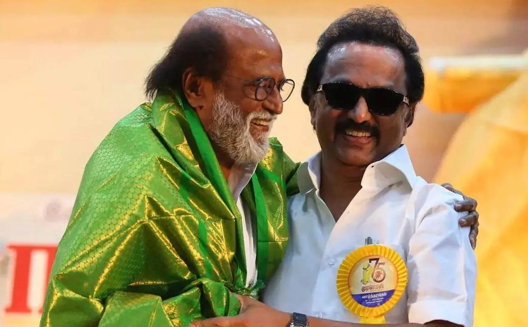 am mk stalin wishes actor rajinikanth