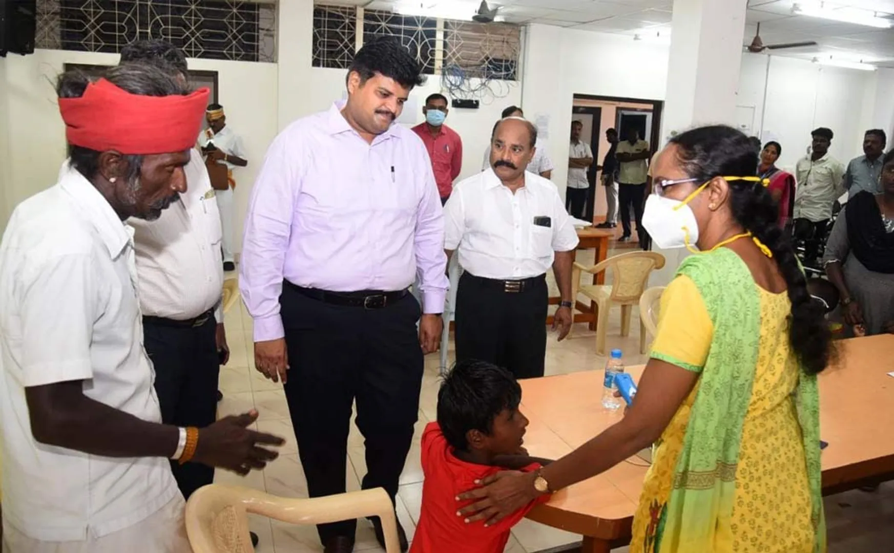 District Collector launched monthly scholarship scheme special children