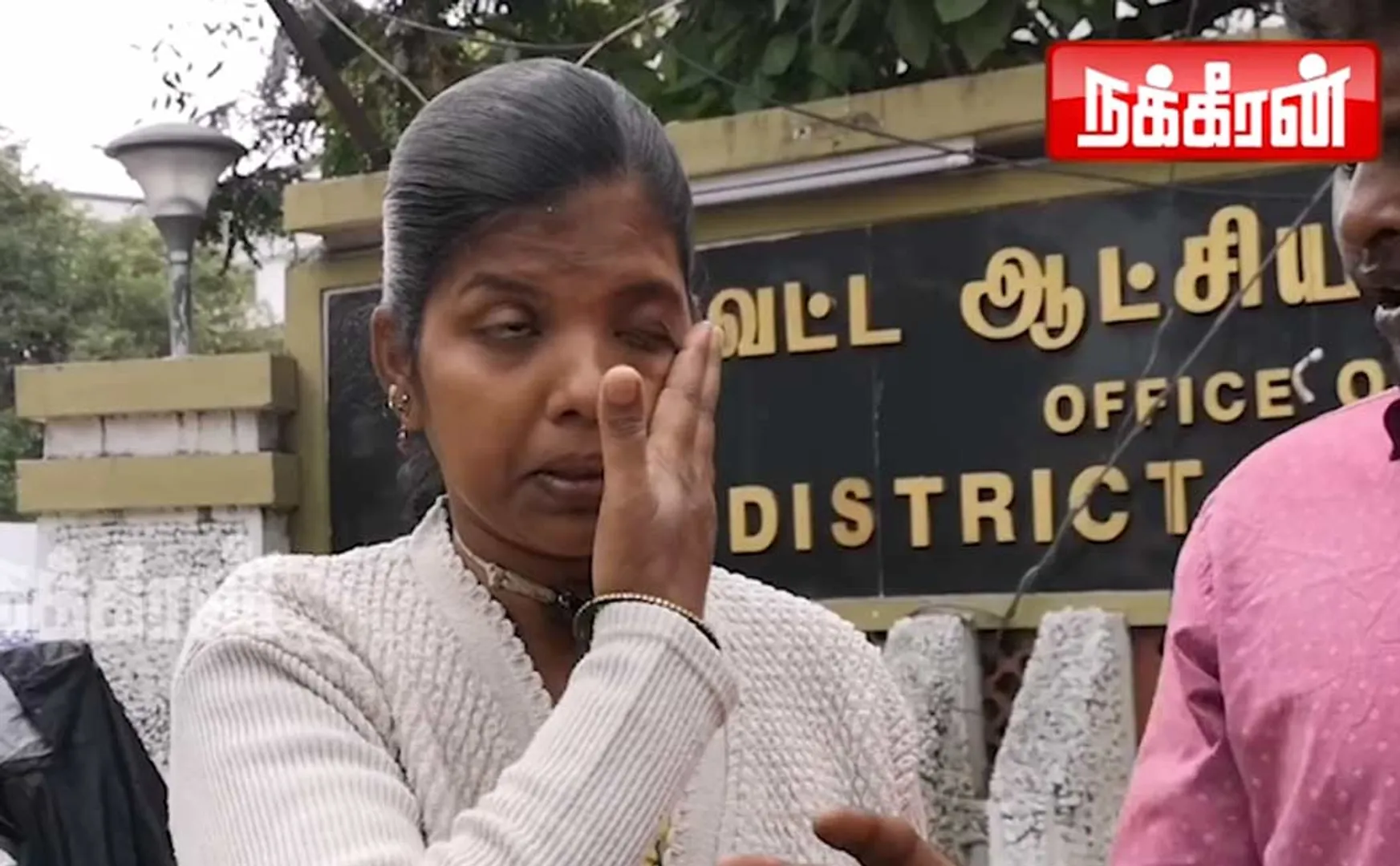 woman was unable to speak due to a thyroid problem